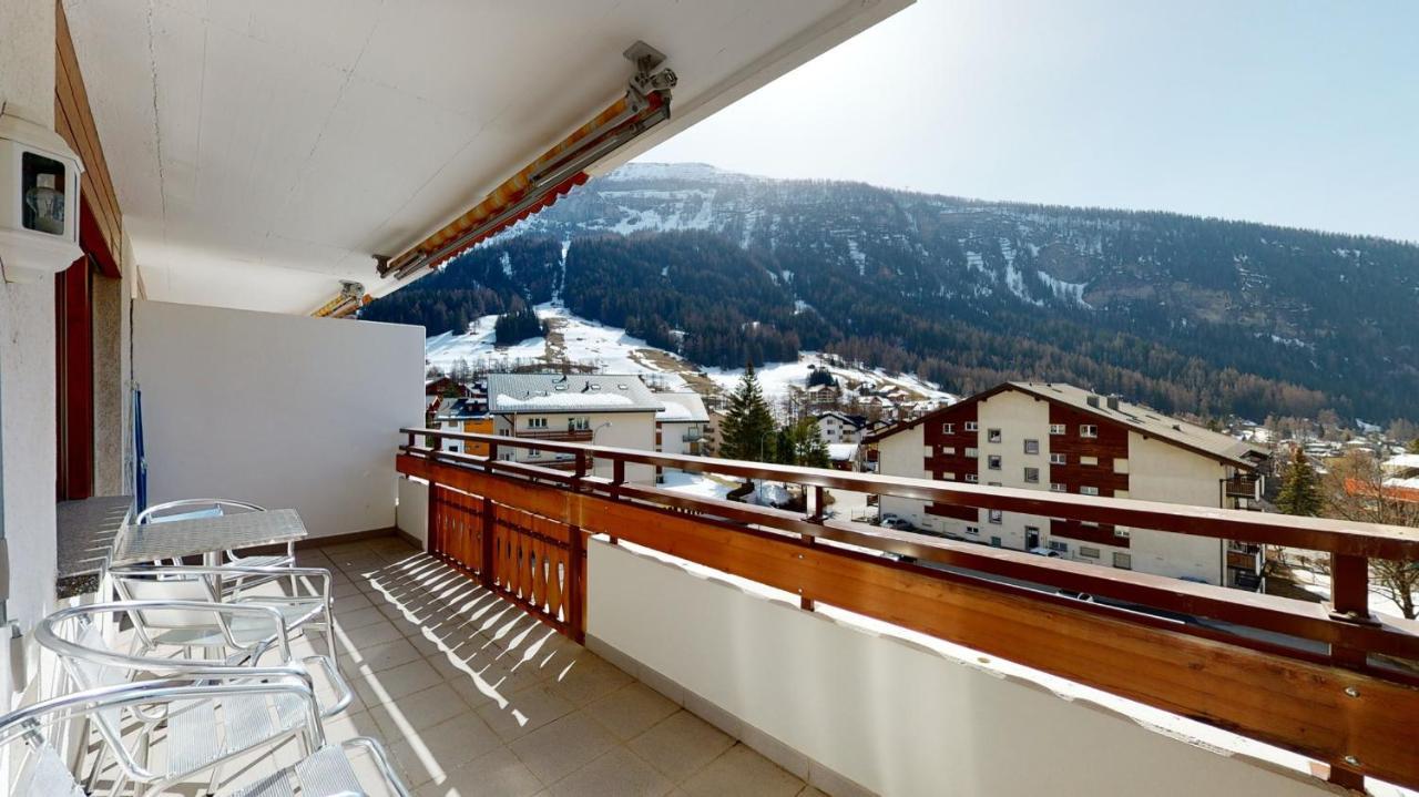 Gonenstein Residence In Leukerbad, Entire Apartment/Studio With Balcony Exterior foto